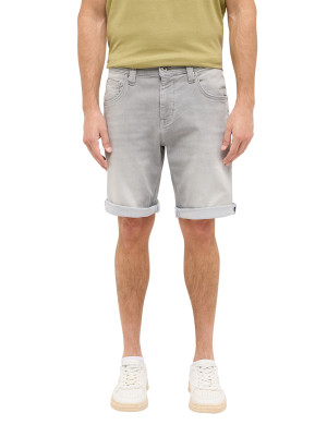 Mustang Herren kurze Hose eng Chicago Shorts Z Grau 35