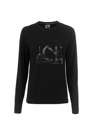 Soquesto Damen Langarmshirt tailliert PajtesaSOQ Schwarz S/36