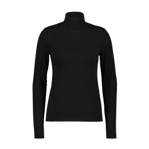 Red Button Damen Langarmshirt tailliert Rolinde top Schwarz M