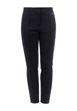Soquesto Damen Hose zum Beinende enger werdend PreciousSOQ Blau 34