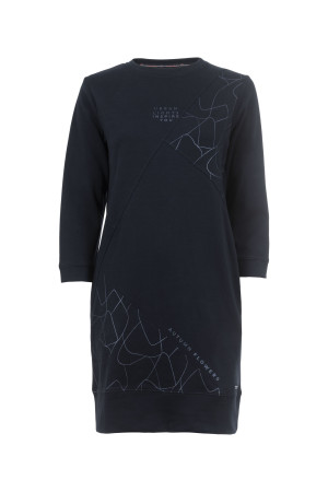 Soquesto Damen Kleid gerade OrdizanaSOQ Dunkelblau XL/42