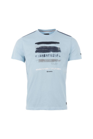 Questo Herren T-Shirt gerade HarukaQU Blau XL