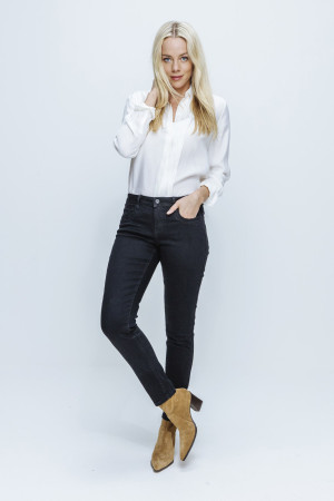 Red Button Damen Jeans eng Jimmy Schwarz K46-L32