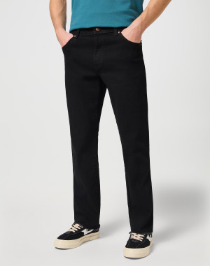 Wrangler Herren Jeans gerade black W42-L36