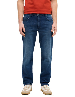 Mustang Herren Jeans gerade Washington Blau W40-L40 extra lang