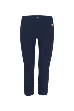 Soquesto Damen Hose eng Dunkelblau XS/34