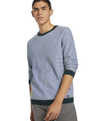 Tom Tailor Denim Herren Pullover grün L