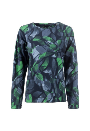 Soquesto Damen Sweatshirt gerade SOQNeela Blau S/36