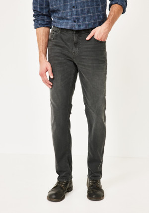 Paddock's Herren Jeans gerade Ben Grün W36-L40 extra lang