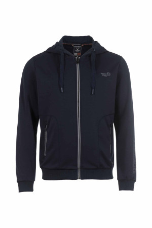 Questo Herren Jacke gerade IsaakQU Blau M