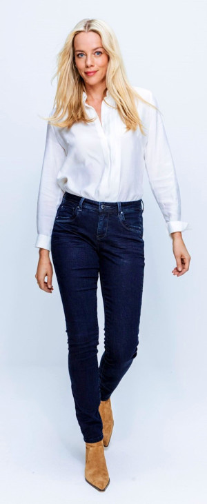 Red Button Damen Jeans eng Jimmy Dunkelblau K40-L32