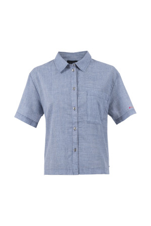 Soquesto Damen Bluse tailliert OrlinaSOQ Blau 44