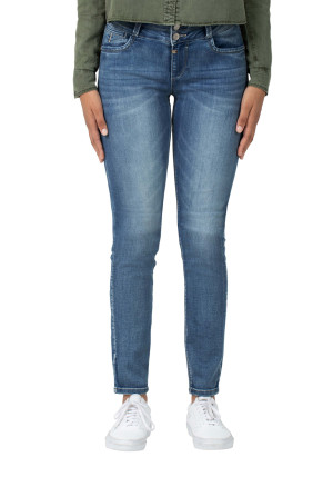 Timezone Damen Jeans eng light blue used W25-L30