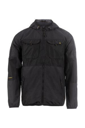 Questo Herren Jacke gerade Schwarz XL