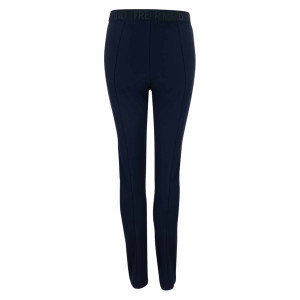 Soquesto Damen Leggings gerade Dunkelblau 38