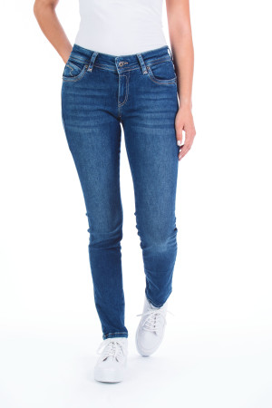 Blue Monkey Damen Jeans eng Laura Blau W30-L30