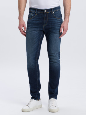 Cross Herren Jeans eng Jimi Blau W30-L30