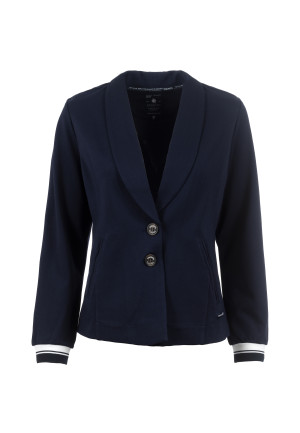 Soquesto Damen Blazer tailliert Nevine Dunkelblau S/36