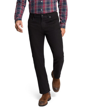 Pioneer Jeans Herren Jeans gerade black raw W30-L32