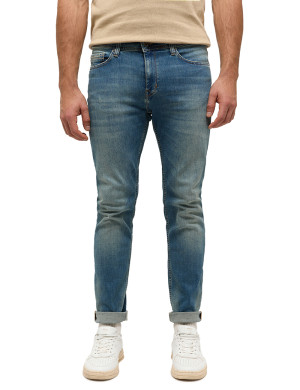 Mustang Herren Jeans eng Vegas Blau W38-L38 extra lang