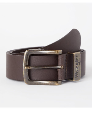Wrangler Herren Gürtel Basic Metal Loop Braun 115