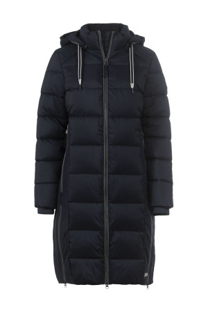 Soquesto Damen Mantel gerade OndineSOQ Dunkelblau 42