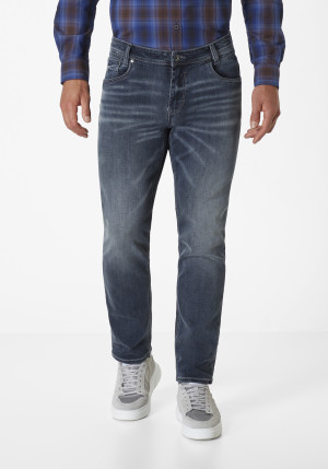 Paddock's Herren Jeans gerade Ben Dunkelblau W34-L40 extra lang