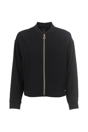 Soquesto Damen Jacke gerade PriskaSOQ Schwarz 40
