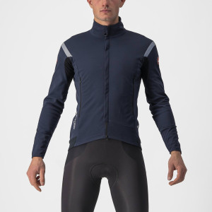 Castelli -  Perfetto RoS 2 Jakke  -  Savile Blue/silver Refleks - XXL