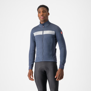Castelli -  Raddoppia 3 Jakke  -  Twilight Blue / Silver - L