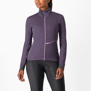 Castelli -  Go Dame Jakke  -  Purple Dew - L
