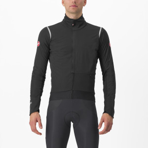 Castelli -  Alpha Doppio RoS Jakke  -  Light Black / Silver - XXL
