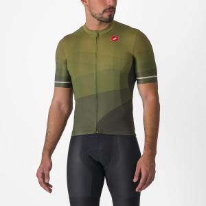 Castelli -  Orizzonte Jersey  -  Green/sage Silver - S