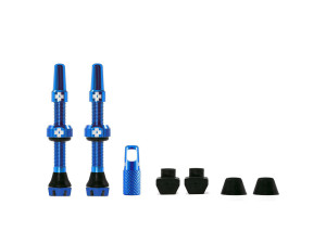 Muc-Off -  Tubeless Valve Kit V2 - 44/60 mm Blue-44 mm