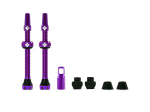 Muc-Off -  Tubeless Valve Kit V2 - Purple-60 mm