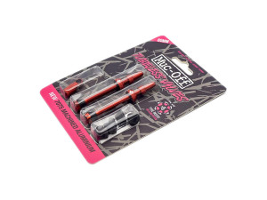 Muc-Off -  Tubeless Valve Kit V2 - Red-60 mm