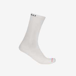 Castelli -  A/C 18 Sokker  -  Hvid - S/M