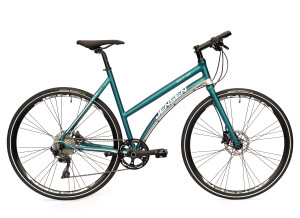 Jensen -  Dame Sixtysix MAT Grøn - M - Citybike