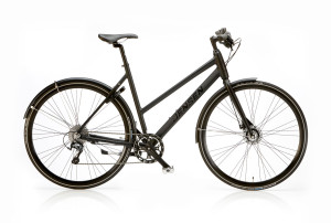 Jensen -  Citybike C10 Dame Sort M/rullebremse  - Str. S - Citybike
