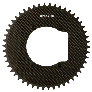 Rio Strada Lab 1x Single Carbon Klinge - 56T