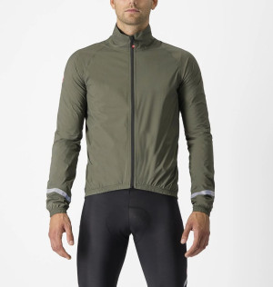 Castelli - Regnjakke  Emergency 2 Army Grøn - L