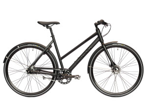 Jensen -  Citybike C8 Dame - L - Sort Rullebremse - Citybike