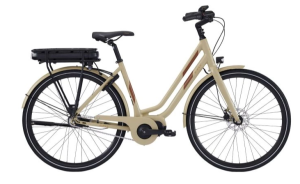 E-Fly - E - FLY VIA Center  -  Elcykel - Cloud Cream - 56 cm - Elcykel