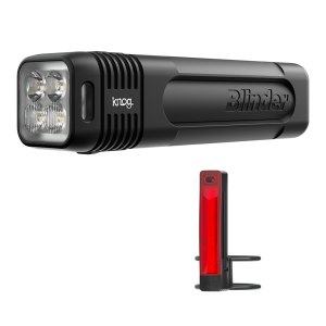 Knog -  Blinder 600 Lumen + 20 Lumen  -  Lygtesæt