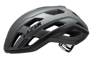 LAZER -  Strada Kineticore  -  Cykelhjelm - Titanium - Small 52 - 56 cm.