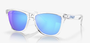 Oakley -  Frogskins Crystal Clear / Prizm Sapphire