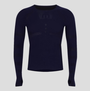 MegMeister -  Long Sleeve Dame Svedundertrøje  -  Peacoat Blue - XS - Small - Xs-small