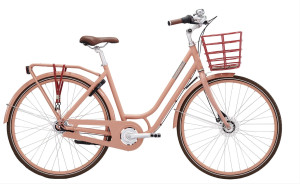 norden -  Ellen Damecykel 7G Blush Beaty Fersken Rosa - 56 cm - Citybike