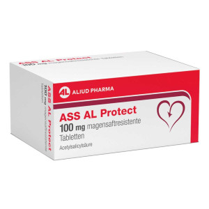 AL Aliud Pharma ASS AL Protect 100 mg bei Herzinfarkt- und Schlaganfallrisiko