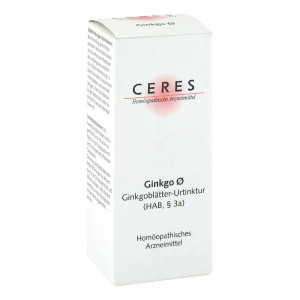 Ceres Ginkgo Urtinktur